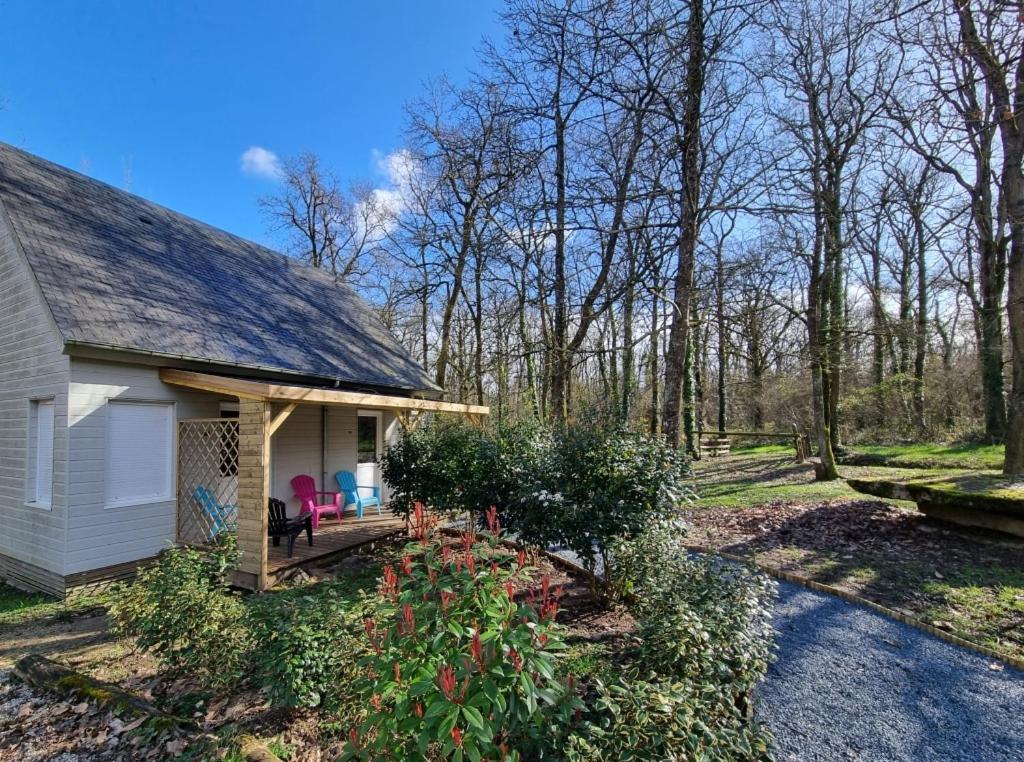 Les Chalets De Saumur, Piscine & Parc Boise, 100M Du Cadrenoir Exterior photo